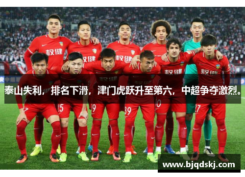 泰山失利，排名下滑，津门虎跃升至第六，中超争夺激烈。